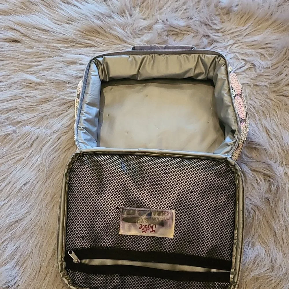 Justice girls sequin M mermaid lunchbox‎
